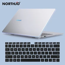 NORTHJO Protective Crystal Hard Shell Case and Keyboard Cover for HUAWEI HONOR MagicBook X14 X15 14 15 Pro 16.1 Inch 2020 2021