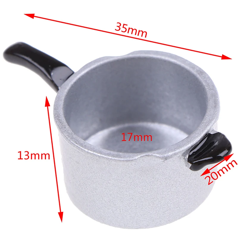 1:12 Scale Dollhouse Miniature Kitchen Cooking Utensil Pressure Cooker Autoclave Toy Simulation Tools |
