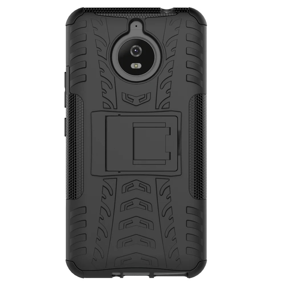 Чехол для Motorola MOTO E4 E5 Plus Play X4 PC + Силиконовый противоударный прочный армированный