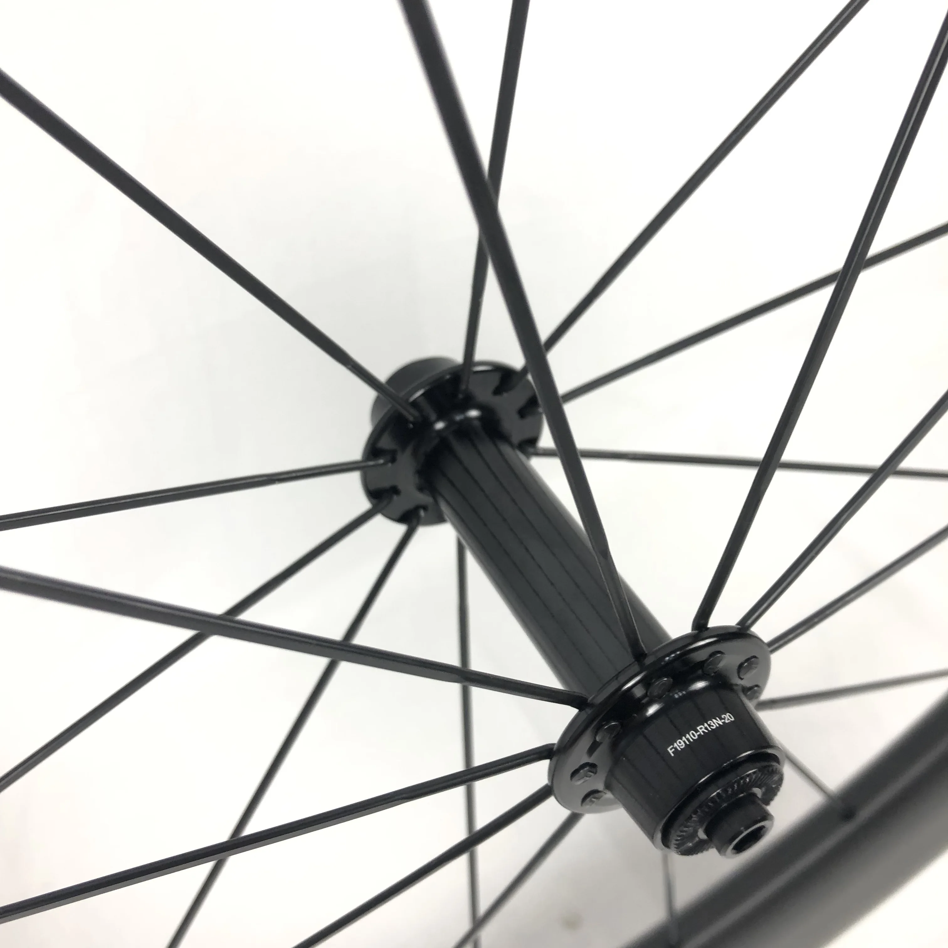 700C Clincher Дорожные велосипедные колеса карбоновый обод 88 мм с Powerway R13 Hub карбоновые