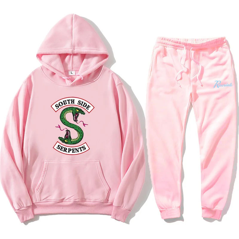 

Мужская/Женская Повседневная Толстовка с капюшоном и брюками