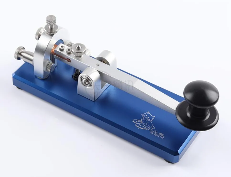 

Ключ-ТЕЛЕГРАФ HAM вручную CAT Keyer II Morse, ключ для любительской радиосвязи с длинным веслом, ручной ключ для коротковолнового передатчика CW