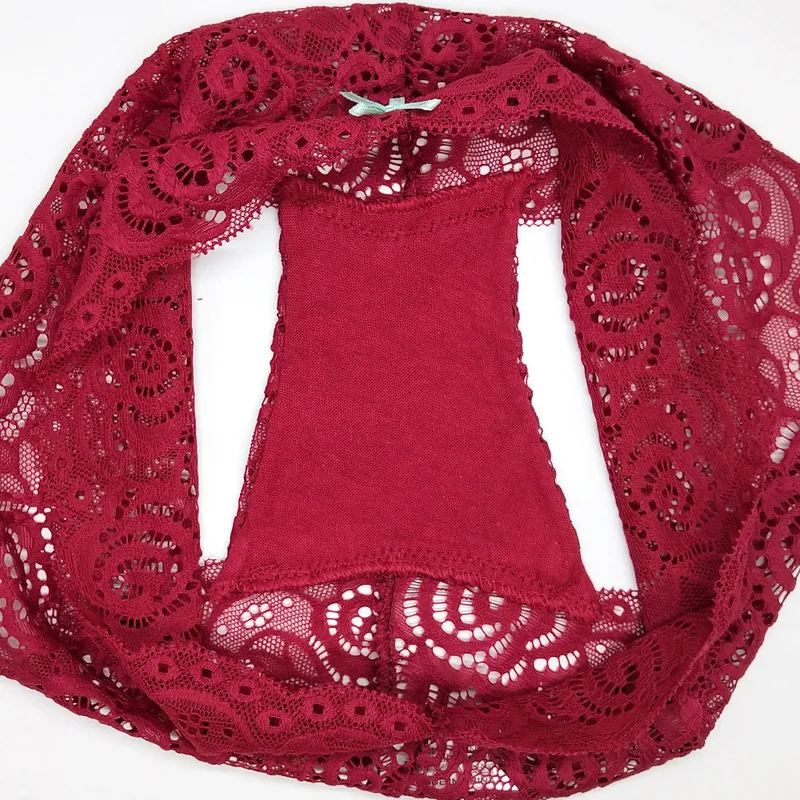 Полные кружевные сексуальные трусики женское нижнее белье размера плюс