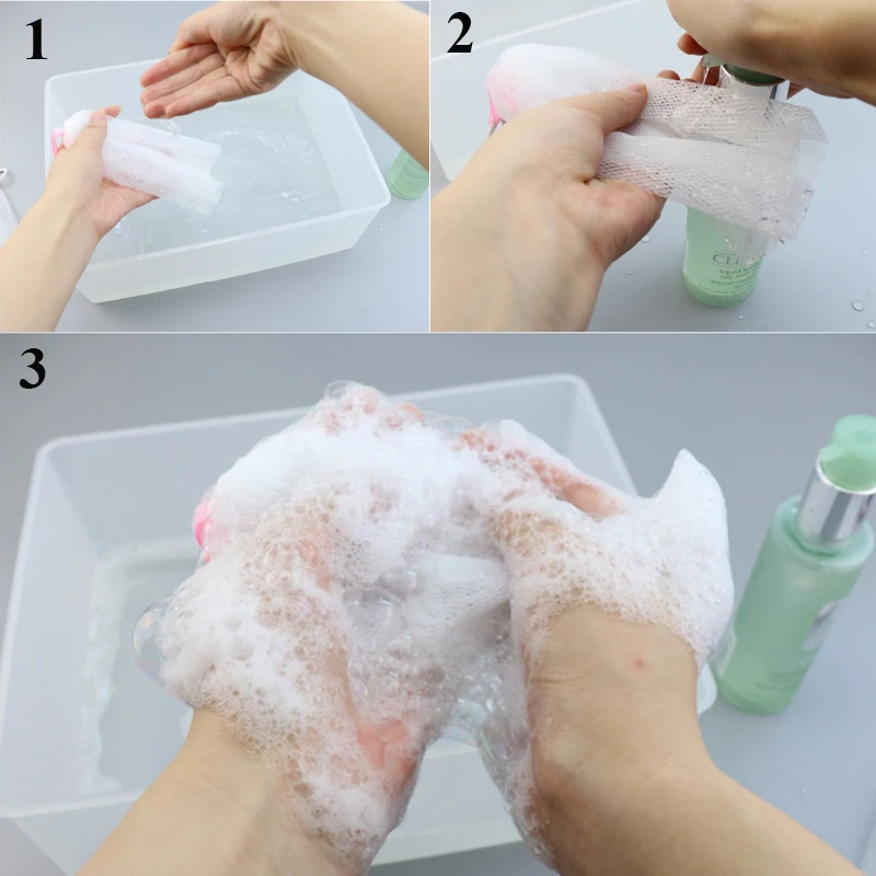 Мыло для мытья лица в блистерной сетке 1 шт. средство тела ухода за кожей