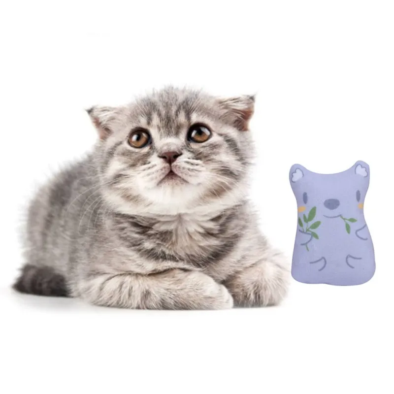 

Hot Pet Cat Cleaning Teeth Cat toy Pet Interactive Scratch-resistant Molar Color Printing Toys Cat Supplies