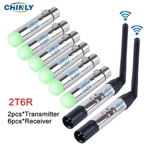 DMX512 беспроводной светильник емник света, передатчик 2,4G, расстояние связи 300 м, контроллер освесветильник RGB для контроллера сценических эффектов
