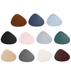 Коврик для столовых приборов, столовые приборы из искусственной кожи, коврик для стола с теплоизоляцией, Нескользящие столовые приборы B E5BB