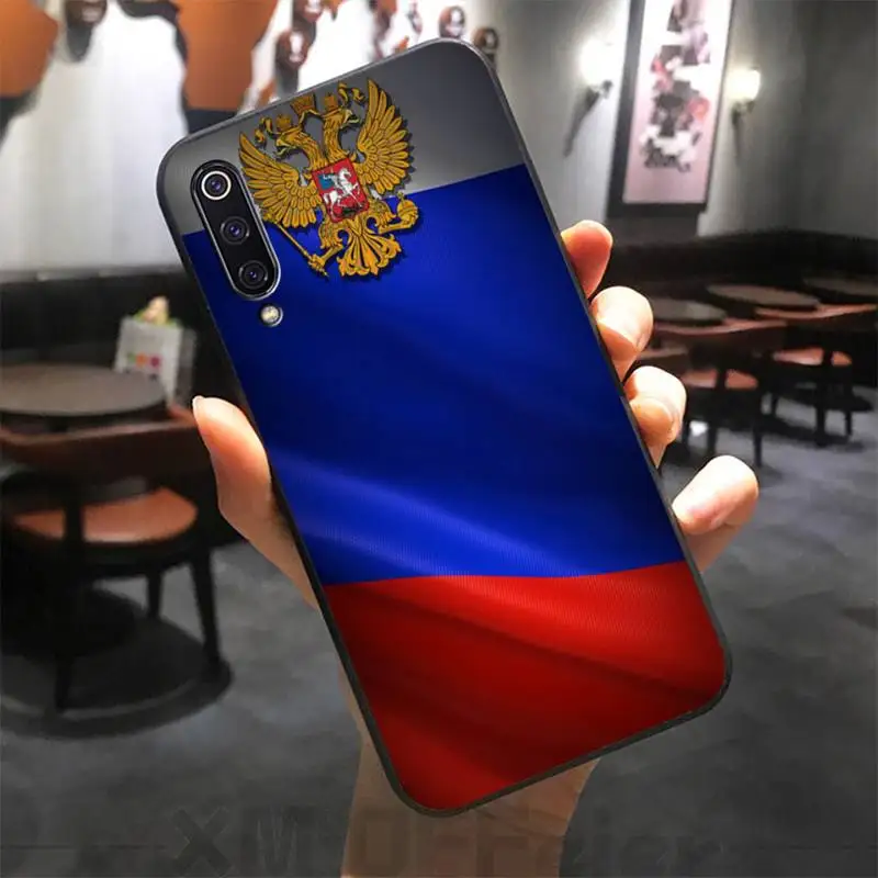 

Russian Flag Phone Case For Xiaomi Note 10 Pro 9 SE 9T Pro A2 Lite Slim Cover For Redmi Note 9s 8 Pro Phone Case