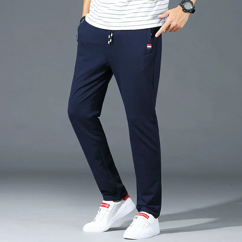 Мужские повседневные брюки для пробежек фитнеса мужская спортивная одежда