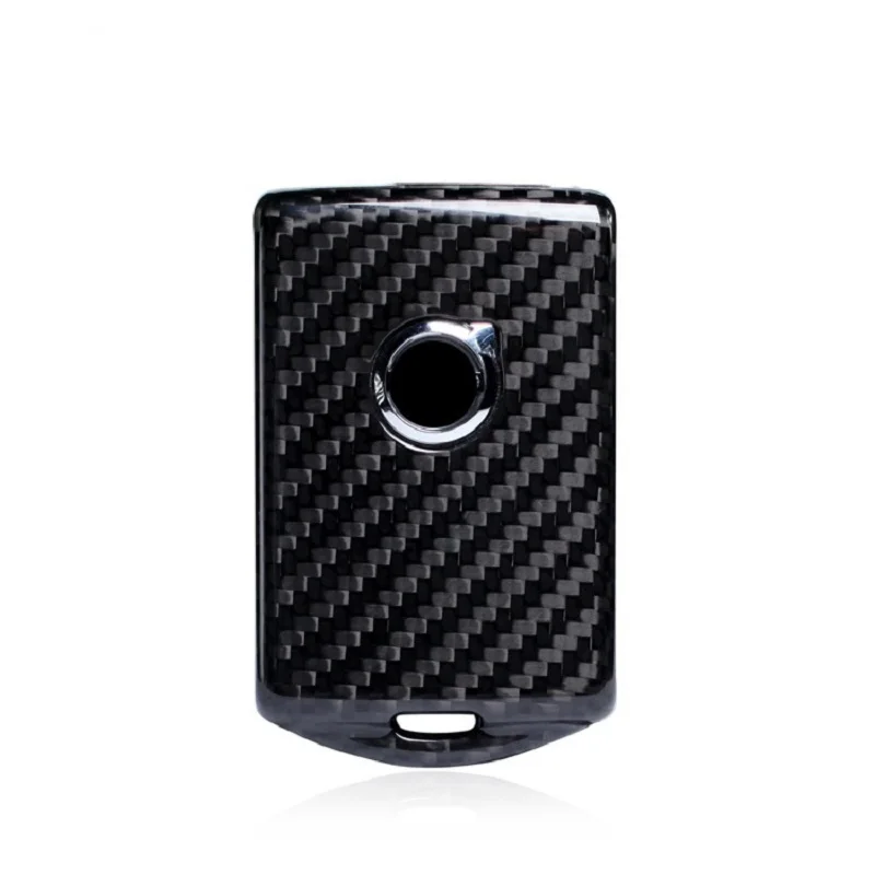 

For Volvo XC40 XC60 S90 XC90 V90 2017 2018 T5 T6 2015 2016 T8 car styling holder True carbon fiber car key protection case cover