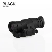 pvs14 night vision goggle monocular 200m range infrared ir nv hunting scope with mount night vision sights hk27 0008
