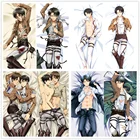 Suef Аниме Манга атака на Титанов Эрена дакимакура двухсторонняя подушка чехол для подушки