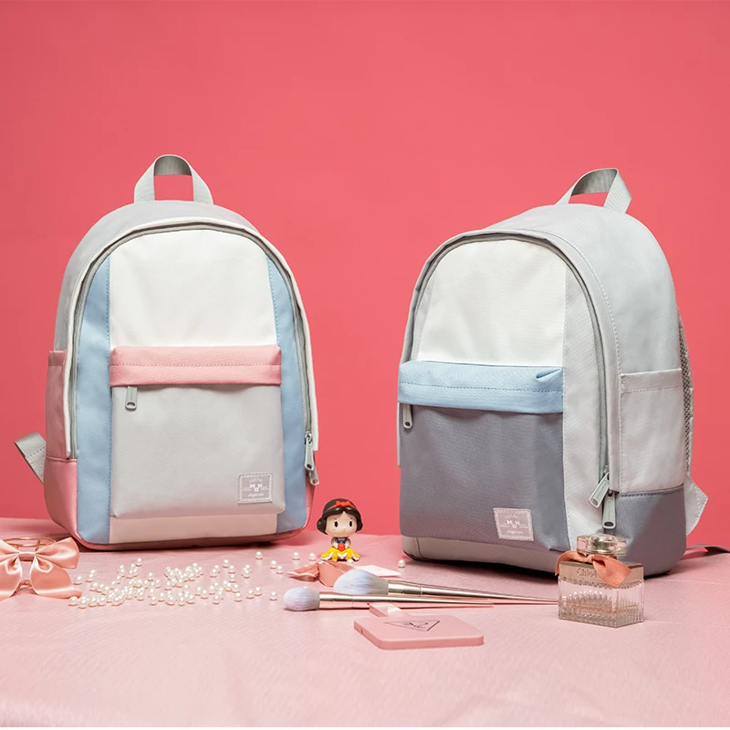 Женский рюкзак для ноутбука с емкостью мАч серый и синий Повседневный школьный