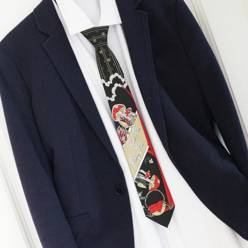 Бесплатная доставка новый мужской оригинальный маленький красный галстук для