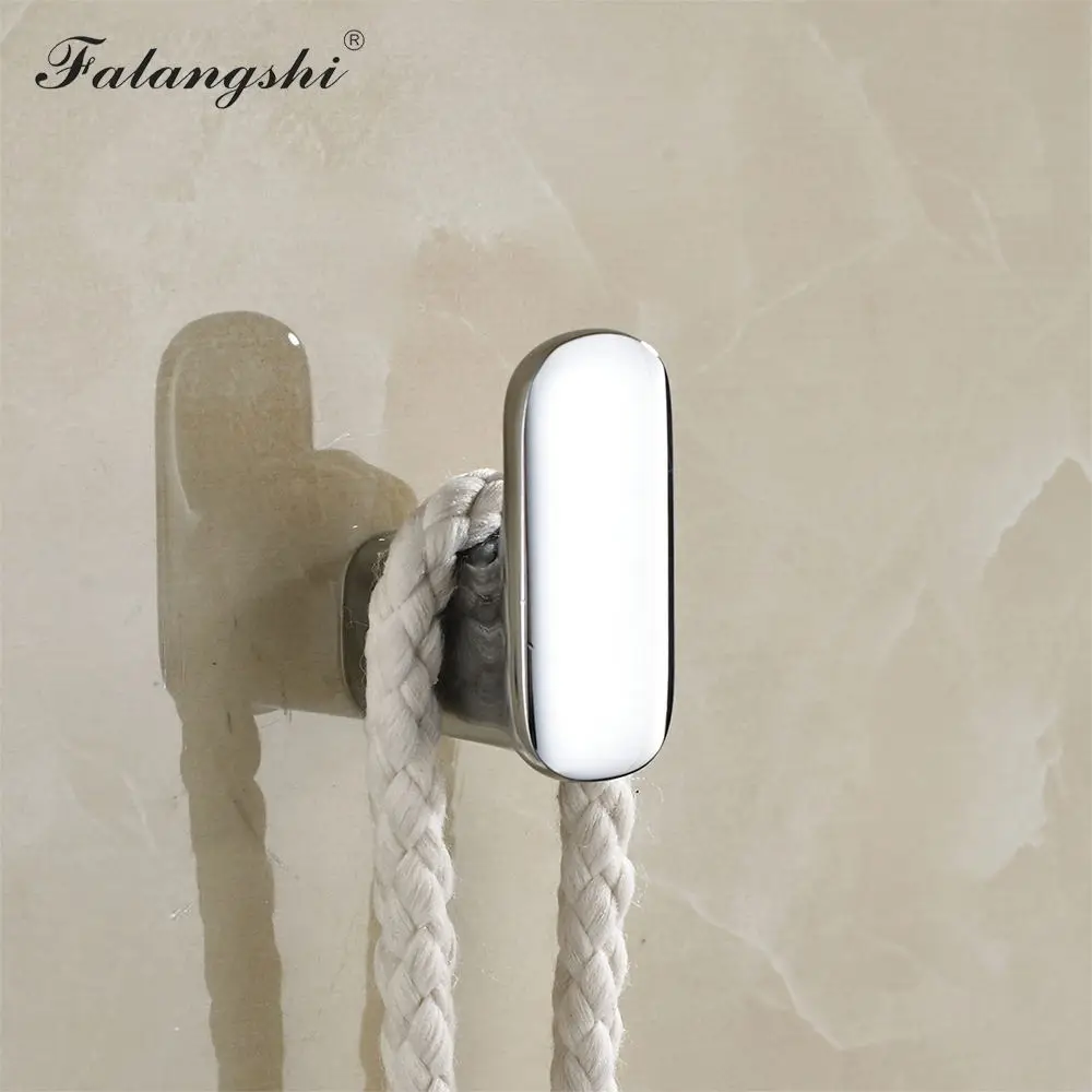 Крючок для халата Falangshi медная латунная вешалка одежды полотенец устойчивый к