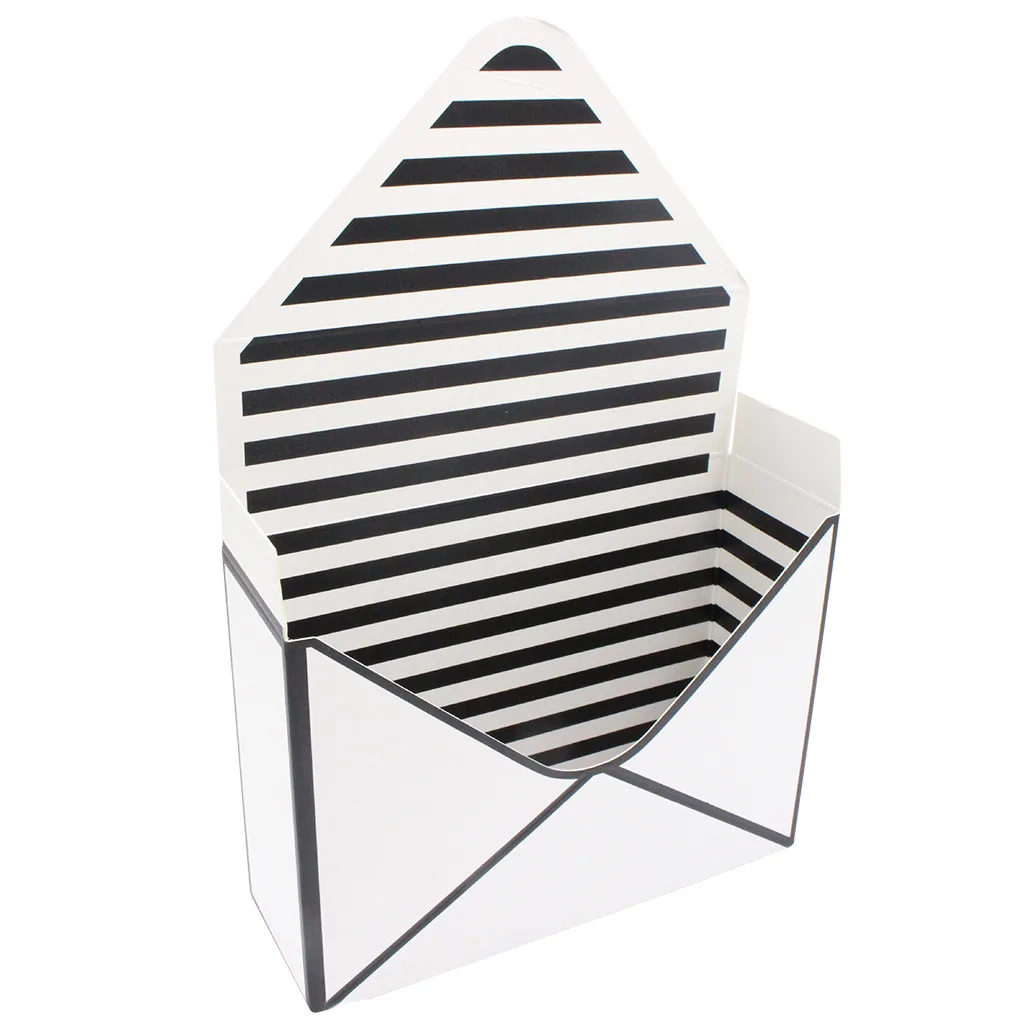 1 шт. Подарочная коробка конверт складные коробки с цветами ручная работа