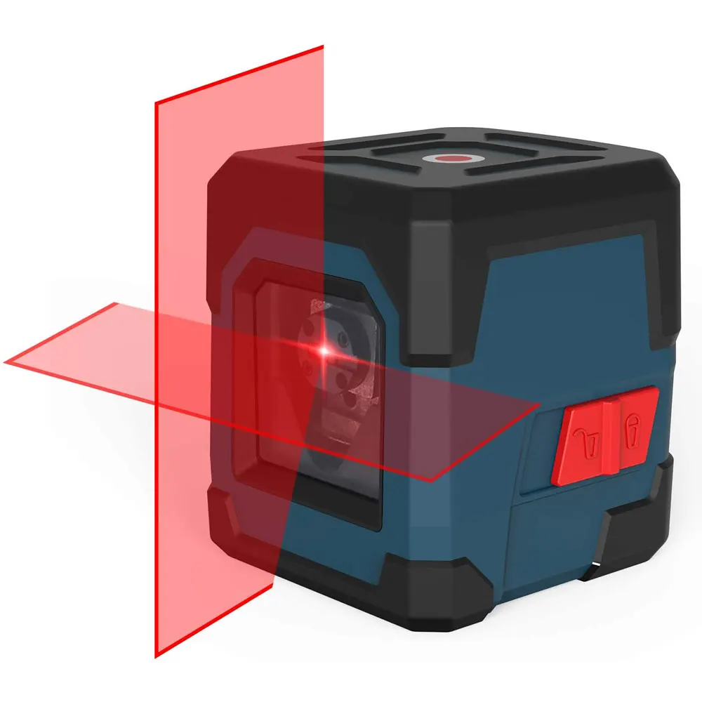 

HANMATEK 2-line Red Laser Level LV1 Professional Horizontal And Vertical Cross-line Level Gauge With 1/4 Screw Hole