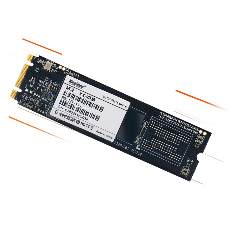 KingSpec M2 SSD SATA 128 ГБ 256 512 ТБ Внутренний твердотельный накопитель M.2 2280 NGFF диски для