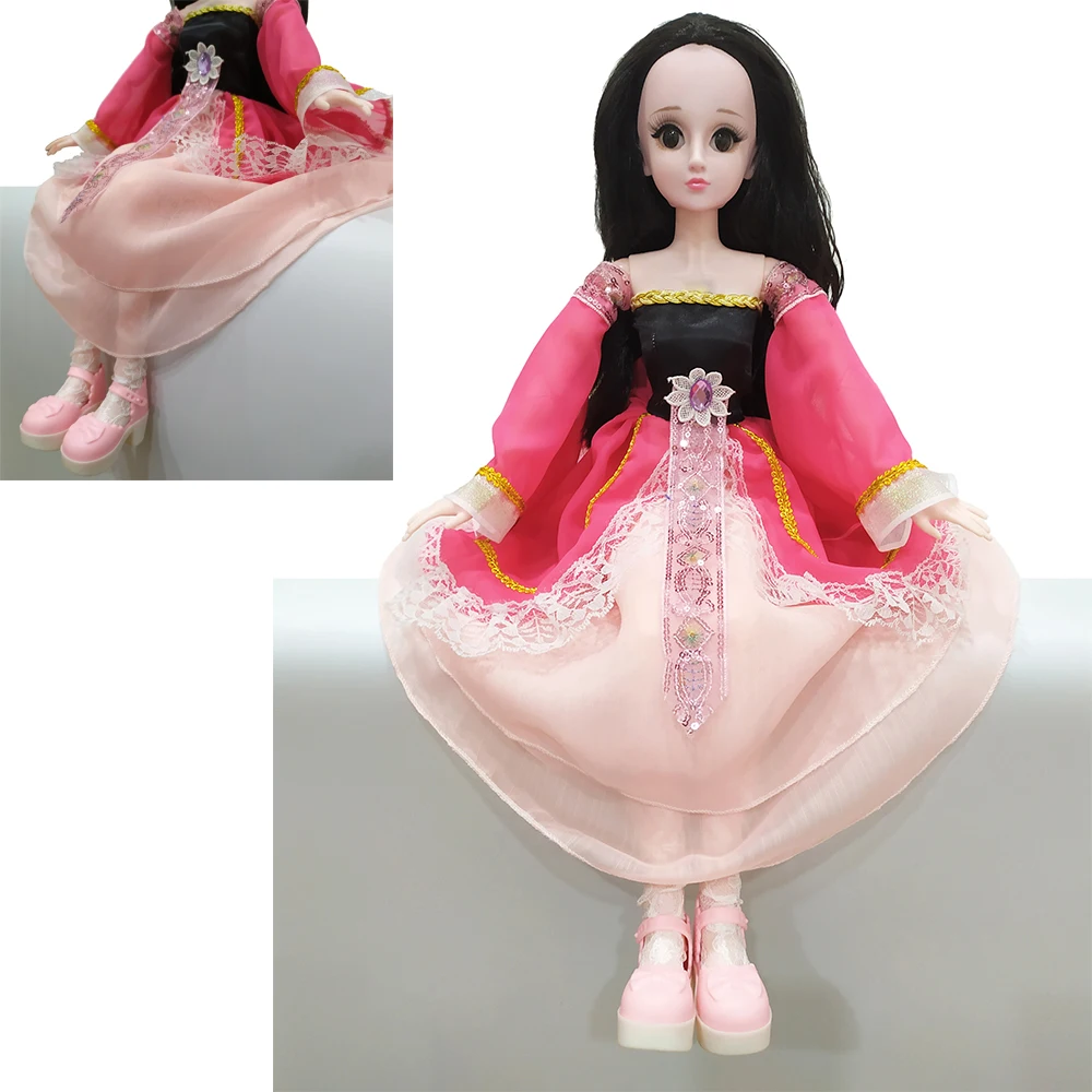 Куклы Барби 60 см BJD 26 подвижные Шарнирные тела с одеждой модная одежда аксессуары
