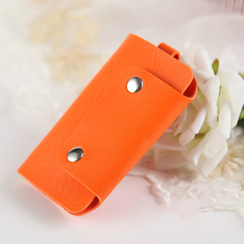 Горячая Распродажа Автомобильный брелок держатель сумка из искусственной кожи