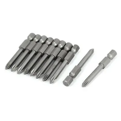 

4.5mm Phillips PH1 Magnetic Screwdriver Power Screw Insert Bits 50mm Long 10pcs