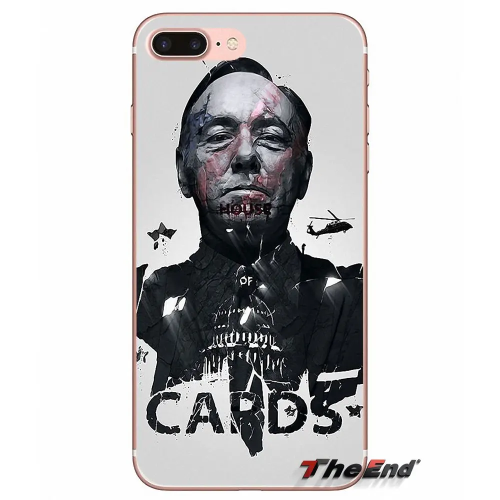 Карточный домик Кевин Спейси ТПУ прозрачный чехол для Samsung Galaxy J1 J2 J3 J5 J7 A3 A5 A7 2015 2016