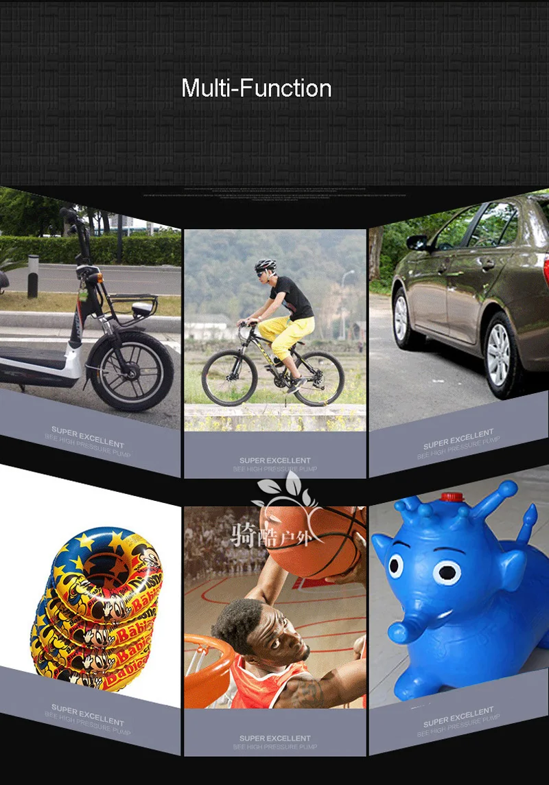 Велосипедный насос высокого давления Мини Портативный Ручка Шредер Presta клапан