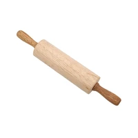 wooden roller dough pastry pizza noodle biscuit tools pasta cracker wide noodles baking bake roasting rolling pin small gadget