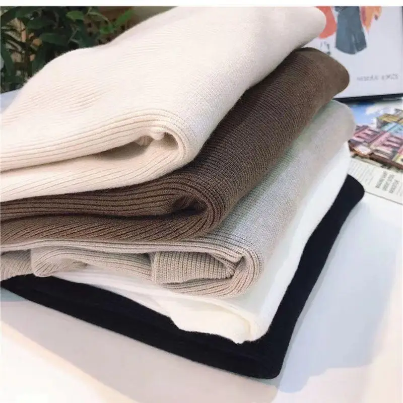 

Oversized Women Sweater Style V Neck Pullovers Top Long Sleeve Knitted Jumper Christmas Sweater Jerseys Mujer