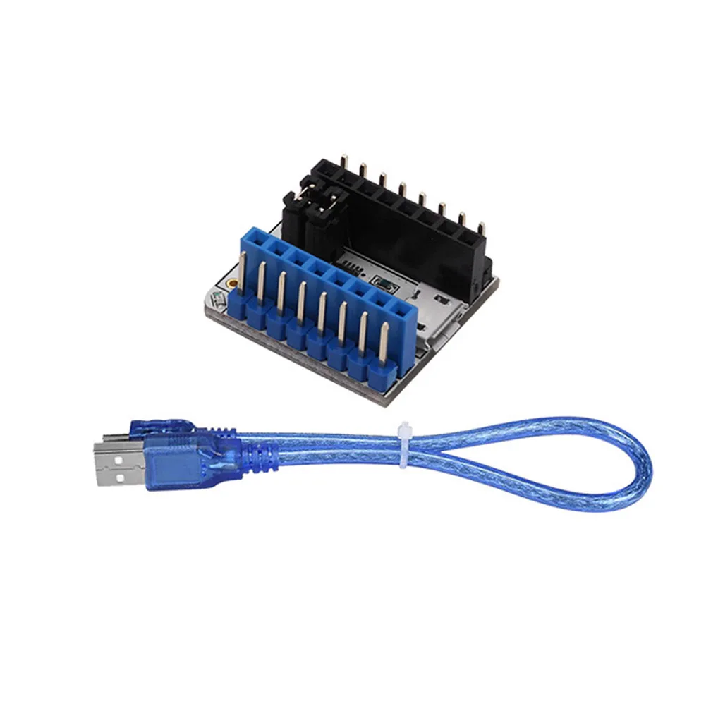TMC2208 модуль тестера плата контроллера USB последовательный адаптер с usb кабелем