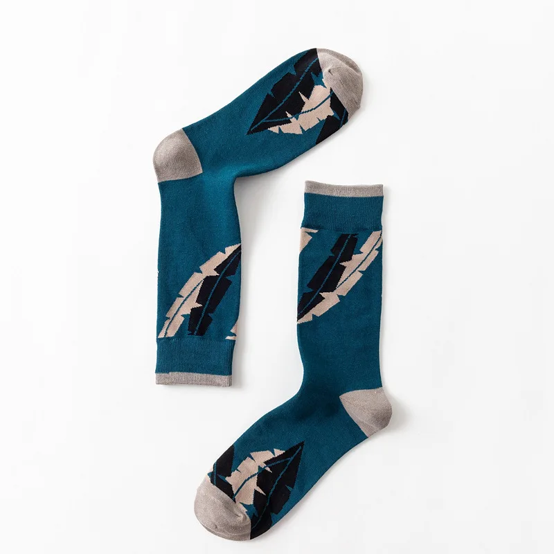 Носки мужские длинные в стиле Харадзюку хлопок стиль хип-хоп классные Смешные с