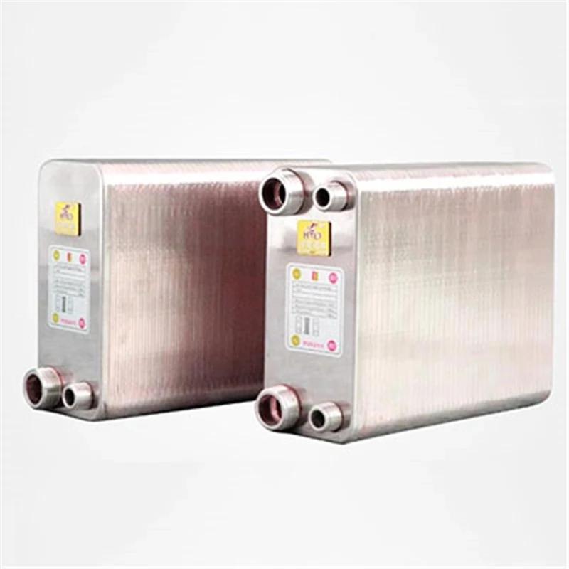 Паяный пластинчатый теплообменник 50 пластин охладитель пивного сусла для