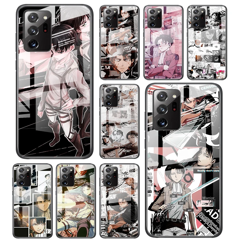 

Attack On Titan ART For Samsung Galaxy A91 A81 A72 A71 A52 A51 A41 A31 A21S A21 EU A11 A01 Tempered Glass Phone Case