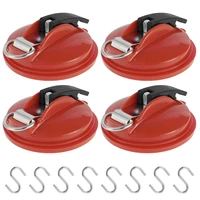 4pcs car mount luggage anchor heavy duty suction cup anchor strong suction cups camping tarp hanging tool with securin
