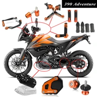 for 390 adventure motorcycle accessories brake clutch lever handlebar grip radiator grille headlight guard heel cover 2019