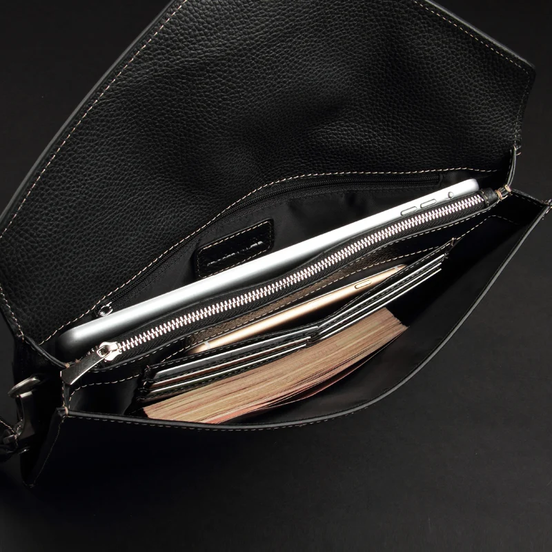 Распродажа с фабрики мягкая коровья кожа сумки высокого класса черный