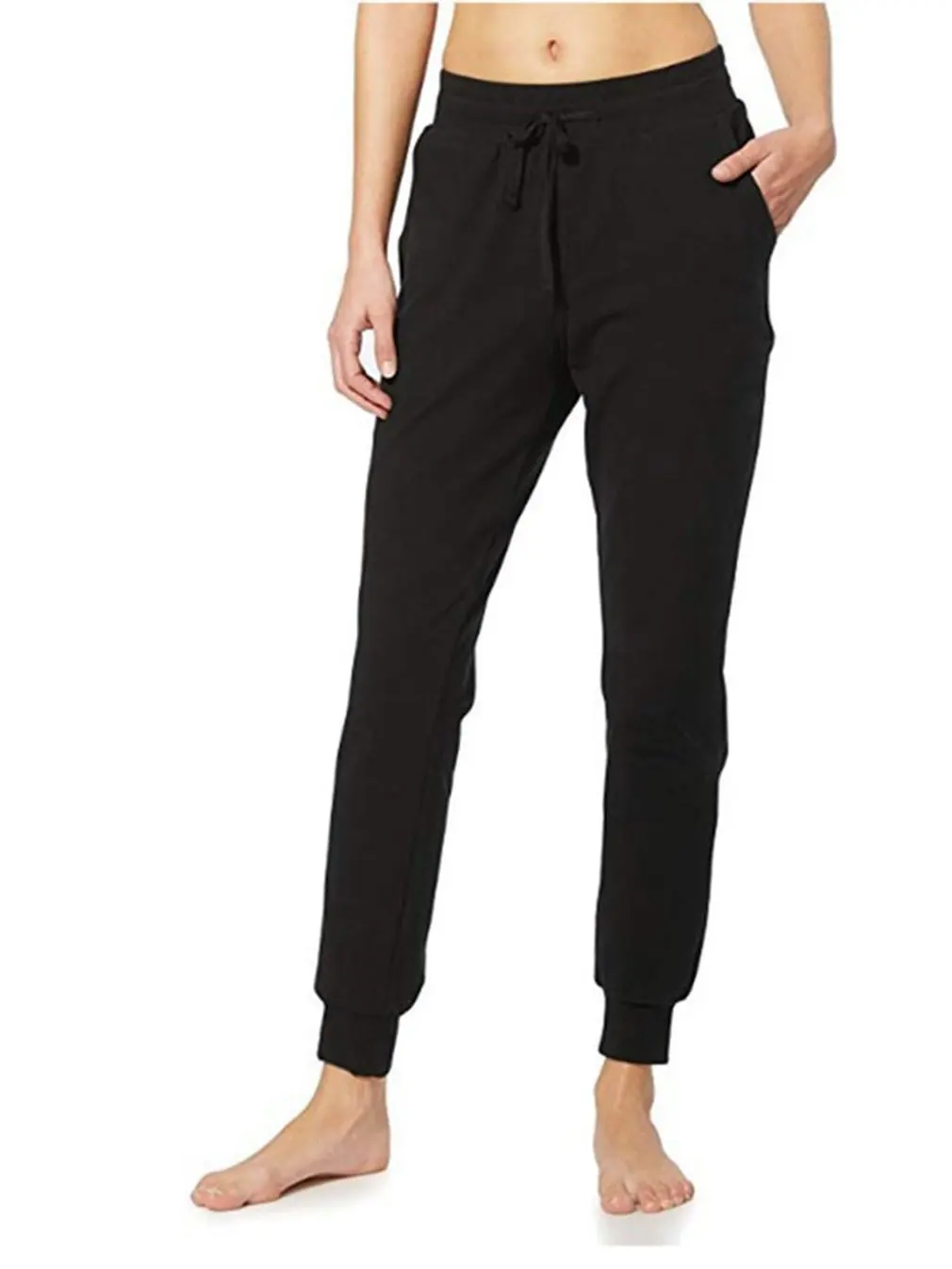 

Wide Leg Pants Women Pure Black Lace-up Korean Style Loose Leisure High Waists Female Spring Long Daily Trousers Streetwear Fall