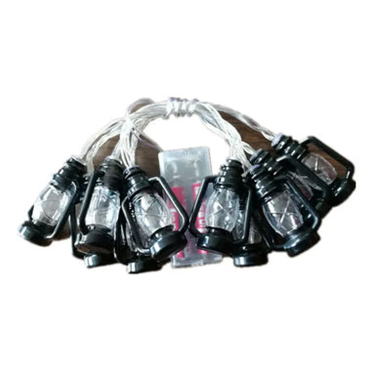 

LED Kerosene Lamp Horse Lantern Battery Lamp Christmas Day Wedding Bar Indoor Decoration Small Lantern