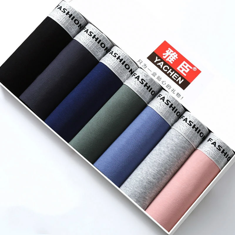 

4/7 шт., мужские трусы-боксеры с принтом