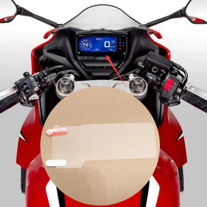 

Motorcycle Cluster Scratch Protection Film Cluster Screen Protector Instrument Film for HONDA CBR650R CB650R 2019