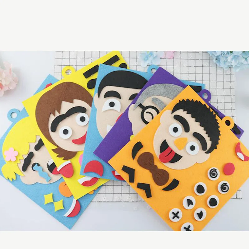 WISHMETYOU Expression войлок для детей игрушки материал ручной работы пакет нетканый