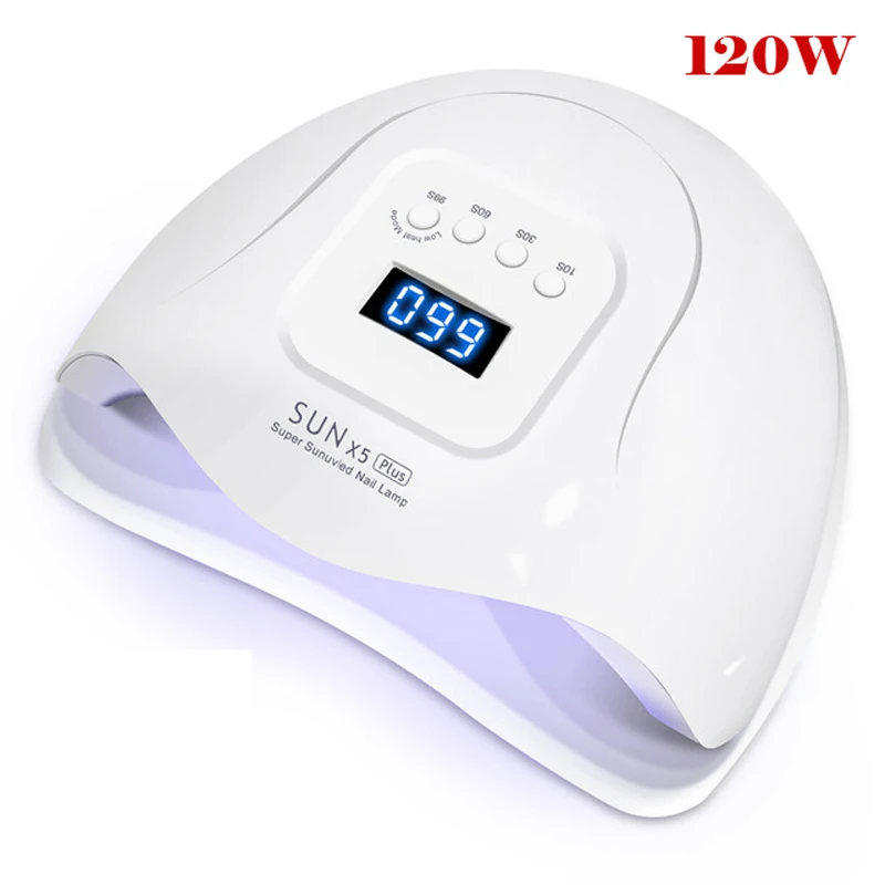 УФ светодиодный лампа для сушки ногтей 154 Вт/80 Вт/54 Вт УФ-светодиодная геля умный