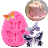 1pcs sugarcraft butterfly silicone molds fondant mold cake decorating tools chocolate moulds wedding decoration mould