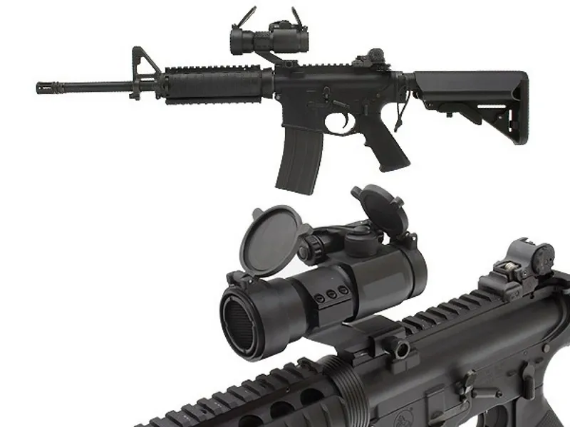 Aim Airsoft Hunting Optics Scope M2 Red Dot Sight Tactical Air Gun Rifle Scopes Reddot Riflescope AO5033 | Спорт и развлечения