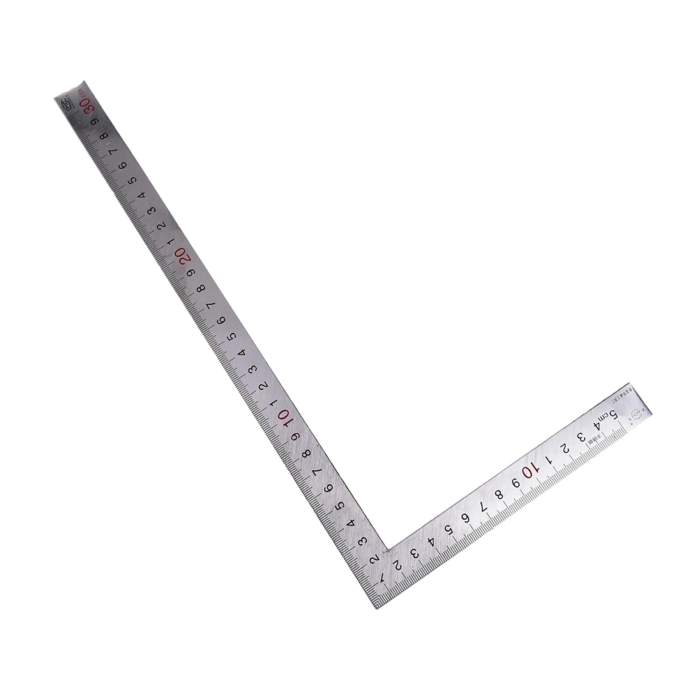 

Metal Steel Right Angle Ruler Engineers Try Square Set Woodworking Wood Measuring Tool 90 Degrees Measurement Instruments