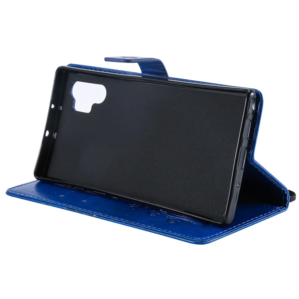 Leather Wallet Case For Samsung Galaxy Note 10 10+ 5G M30 M20 A70 A50 A30 A80 S10 Card Cover A3 A5 J3 J5 J7 2016 2017 J530 | Мобильные