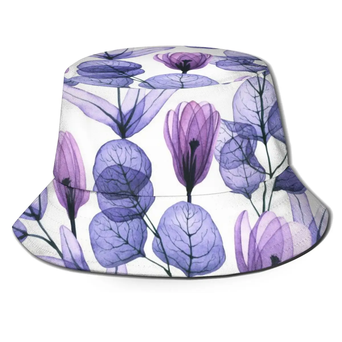 Панама унисекс с прозрачными листьями и цветами в стиле хип хоп|Мужская панама| |