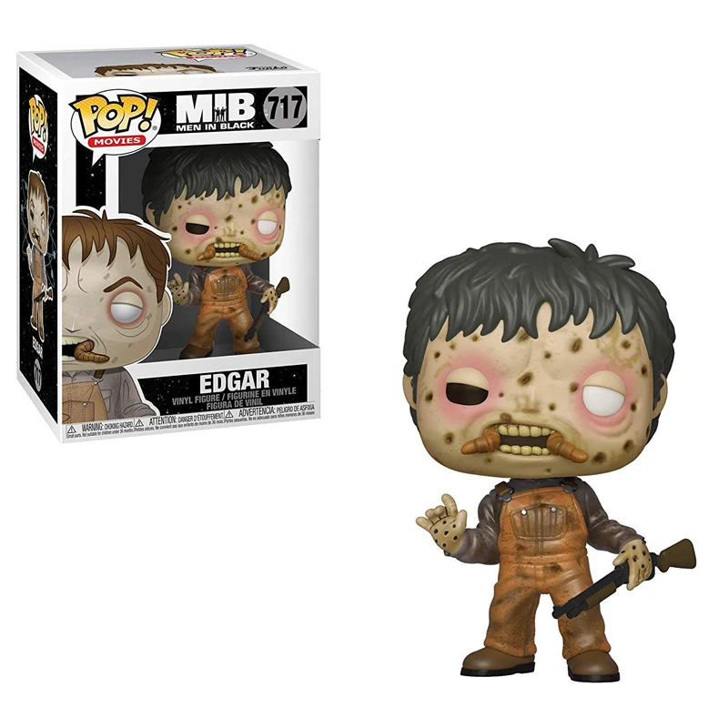 FUNKO POP виниловая кукла из фильма для мужчин в черном таракане alien Edgar Экшн фигурки игрушки детей коллекционные