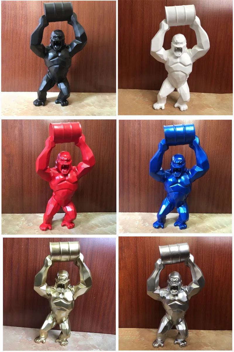 

Фигурка Кинг-Конга из смолы, 12 шт.