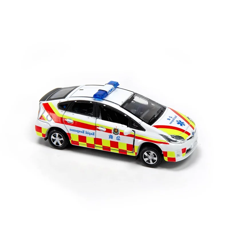 Миниатюрная модель машины скорой помощи 1:64 Prius Дорожная полиция | Игрушки и хобби